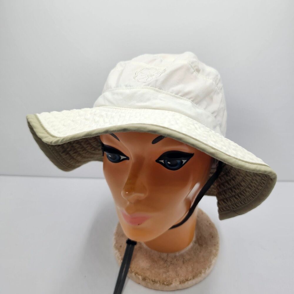 Outdoor Research OR Sun Hat Womens Medium Beige UPF 50+ Wide Brim Hiking Safari